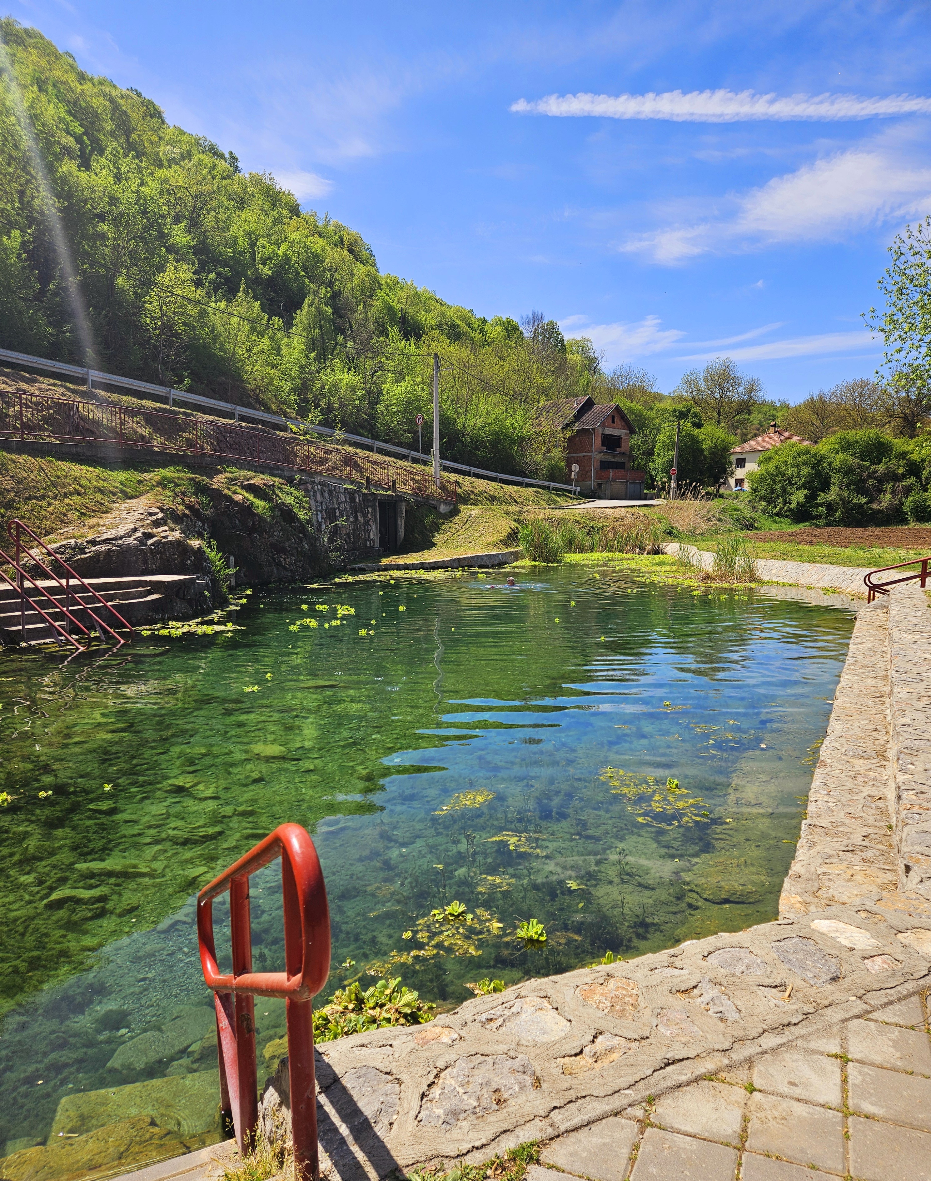 Termalni izvor Rgoška banja – pogled 2